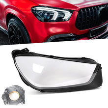 Right Headlight Lens Cover For Mercedes GLE W167 2020–2023 SUV Passenger Side