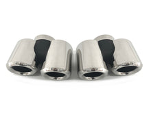 Pair For 2020+ Land Rover Defender 90/110 3.0L 2.0L Exhaust Muffler Tips Shiny Silver