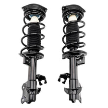 2x Front Complete Strut and Coil Spring Assembly For Nissan Versa 2007-2012