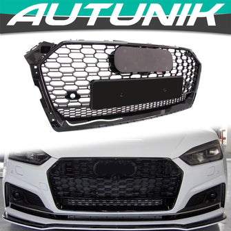 Honeycomb Front Grille fits for AUDI A5 B9 F5 S5 2017 2018 2019 fg196