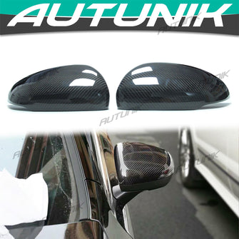 Real Carbon Fiber Mirror Cover Caps Replacement For Mercedes W177 CLA C118 A35 AMG 2019 2020 2021 mc78