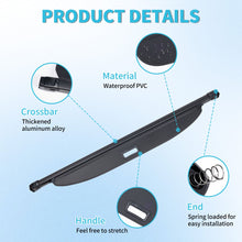 Retractable Rear Cargo Cover For Mazda CX-90 2024+ Security Shield