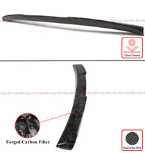 Fordged Carbon Fiber Rear Window Roof Spoiler Wing For 2014-2024 Infiniti Q50 Q50S