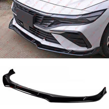 Gloss Black Bumper Lip Splitter fit for Hyundai Elantra SE SEL 2024+