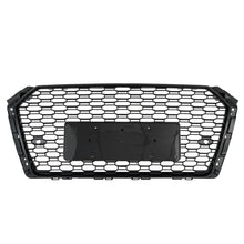 For 2017 2018 2019 Audi A4 S4 S-line Front Mesh Honeycomb Grill Grille RS4 Style