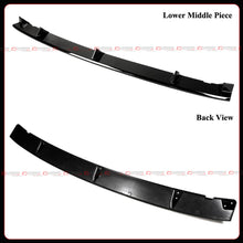 4pcs For 2025-2026 Tesla Model Y Juniper V Style Gloss Black Front Bumper Lip Splitter