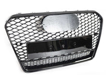 RS5 Style Front Grille Honeycomb Grill for Audi A5 S5 B8.5 2013–2016