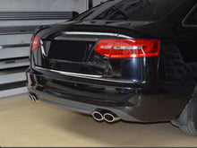 Silver Dual Exhaust Tips Tail Pipes For Audi A3 8P 8V A4 B8 B9 A5 A6 Q5 TT 2.0T