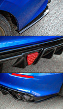 For 2022-2026 Honda Civic Mc Style Fe180 Gloss Black Rear Diffuser W/ Led Light