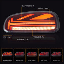 Red LED Tail Lights For Mini Cooper Clubman F54 F54N 2015-2023 W/Sequential RearLamps