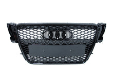 RS5 Style Honeycomb Front Grille For AUDI A5 B8 S5 8T 2008 2009-2012