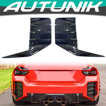 Dry Carbon Fiber Rear Bumper Side Vent Canards for BMW M2 G87 2023+