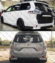 For 2011-2017 Toyota Sienna SE JDM MP Style PU Shark Fin Rear Bumper Lip Diffuser