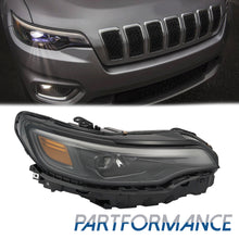 For 2019-2023 Jeep Cherokee Projector Headlight Passenger Side LED Headlamp DRL