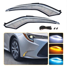 LED Daytime Running Fog Lights DRL For Toyota Corolla L LE XLE 2020-2024