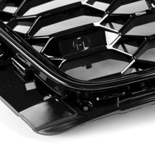 For Audi B9.5 A4 Sline S4 2020-2022 Front Bumper Grill Honeycomb Center Grille
