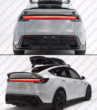 For 2025-2026 Tesla Model Y Juniper Yofer Gloss Black Rear Bumper Diffuser Kit