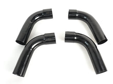 8pcs Quad Exhaust Tips Black For Mercedes G-Class W463 W464 G500 G550 G63 G65 2002-2024