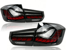 GTS Style OLED LED Tail Lights For BMW 3 Series F30 F35 F80 M3 2012-2018 Smoke Lens
