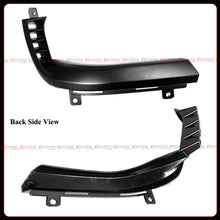 For 2021-2024 RAM 1500 TRX Emblemless Matte Black Front Upper Grille w/ LED DRL Light Bar