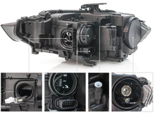 Right Passenger Side For 2013-2016 Audi A5 S5 [HID/Xenon w/o AFS] LED DRL Projector Headlight