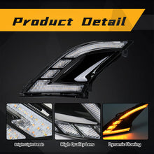 LED DRL Daytime Running Light Fog Lamp for Honda Accord 2023+ Turn Signal Lamp