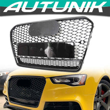 RS5 Style Front Grille Honeycomb Grill for Audi A5 S5 B8.5 2013–2016