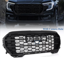 Gloss Black Front Upper Grille For 2022-2023 GMC Terrain Denali