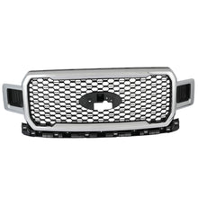 For Ford F-150 F150 2018-2020 Front Bumper Grille Grill Assembly Chrome+Black