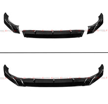 Gloss Black Front Bumper Lip Spoiler For 2023-2025 BMW X7 G07 LCI M Sport