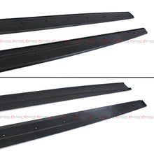 For 2014-2020 BMW F32 F33 F36 4 Series M Sport Black Side Skirt Extension Splitter