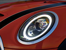 Pair Front Headlight Lens Cover+Glue Clear For BMW Mini F56 2014-2018