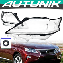 Headlight Lens Cover Right & Left Headlamp Cover For 2012-2015 Lexus RX270/350/450h
