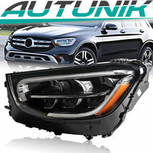 For 2020 2021 2022 Mercedes-Benz GLC-Class LED Headlight Non-AFS Left Driver Side