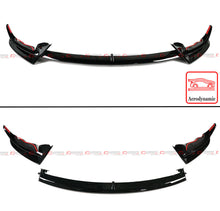 For 2024-2025 Tesla Model 3 Highland AD Winglet Style Gloss Black Front Lip Splitter