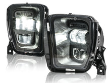 Pair Black Bumper LED Fog Lights for Dodge Ram 1500 2013-2018