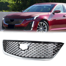 Luxury Chrome Diamond Upper Grille for Cadillac CT5 2020-2023 w/o Camera