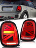 Red/Smoke Sequential  LED Tail Lights For Mini Cooper F55 56 57 2014-2023