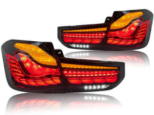 GTS Style OLED LED Tail Lights For BMW 3 Series F30 F35 F80 M3 2012-2018 Smoke Lens