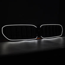 For 2021-2023 BMW 5Series G30 G31 LCI Front Bumper Kidney LED Light Grille Grill Gloss Black