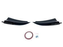 Gloss Black Rear Apron Side Splitter For Mercedes C W205 C205 Coupe 2015-2021