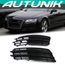 Front Fog Light Cover Grill For AUDI A7 C7 NON S-line 2012-2015