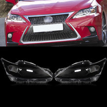 Left & Right Clear Headlight Lens Covers (Pair) for Lexus CT200 / CT200h 2012-2015 2016 2017 Headlamp Shells