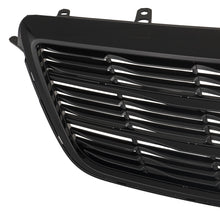 For 2015-2019 Cadillac ATS Front Grille Upper Bumper Grill Gloss Black