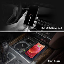 Wireless Charger Phone Qi Charging Station Pad for BMW X5 X5M X6 X6M 2014-2018