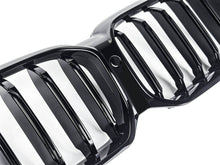 For BMW G30 G31 530i 2021-2023 Front Bumper Kidney Grille Gloss Black Single Slat