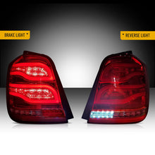 Red LED Tail Lights Assembly For 2001-2007 Toyota Highlander XU20