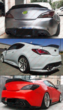 For 2010-2016 Hyundai Genisis Coupe Carbon Fiber Duckbill Rear Trunk Spoiler Wing