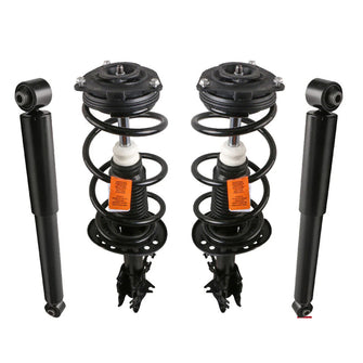 Set 4 Front+Rear Struts Shocks Absorbers For 2008-2012 Nissan Rogue FWD AWD