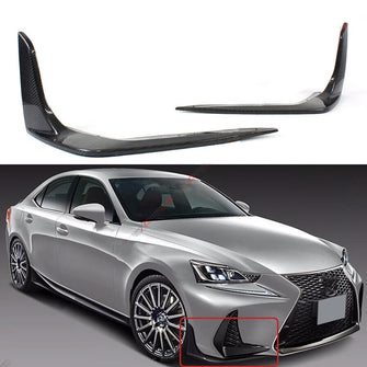 Carbon Fiber Front Bumper Splitter for 2017-2020 LEXUS IS200T IS350 IS300 F SPORT